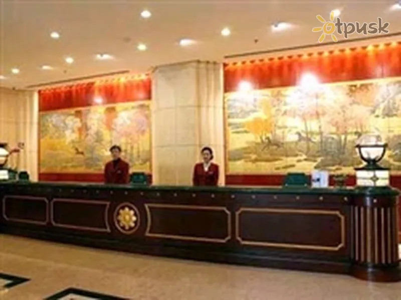 Фото отеля An Ting Villa 4* Шанхай Китай лобі та інтер'єр