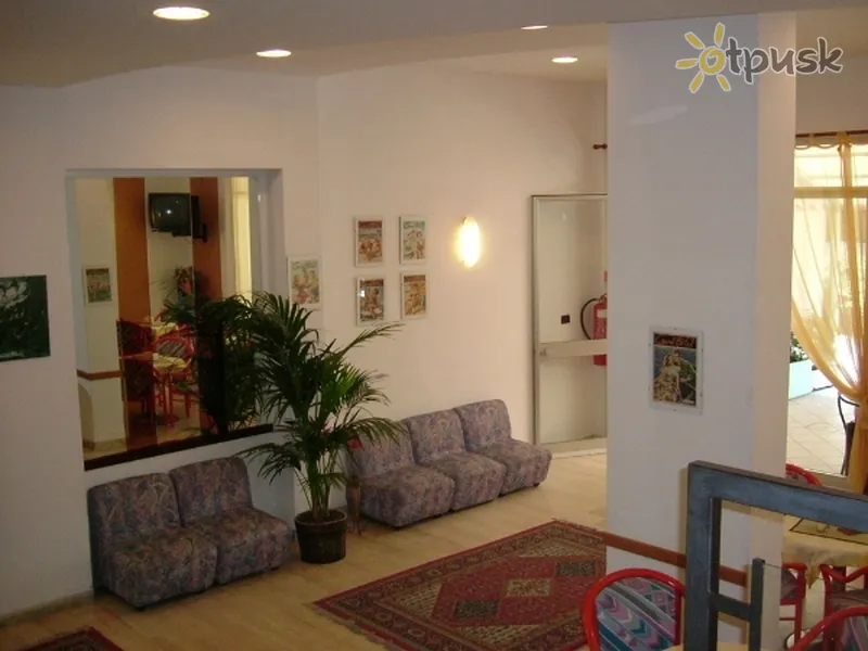 Фото отеля Brooklyn Hotel 3* Римини Италия лобби и интерьер