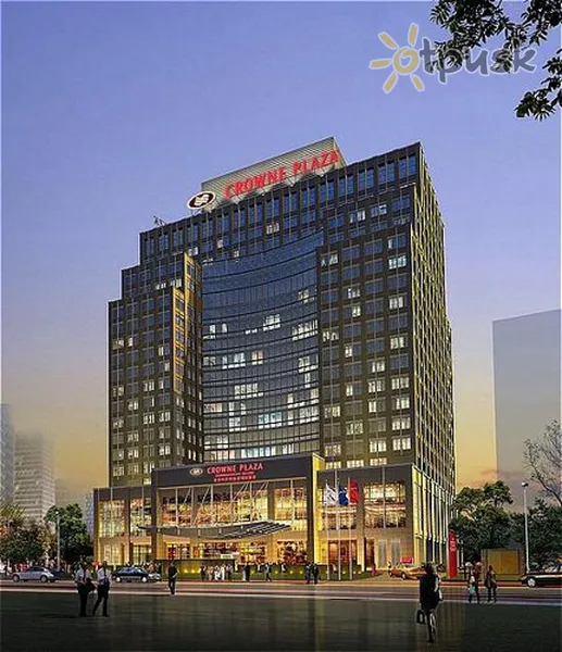 Фото отеля Crowne Plaza Beijing Zhongguancun 5* Pekina Ķīna ārpuse un baseini