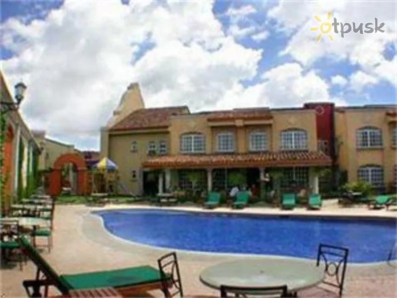 Фото отеля Casa Conde Apartotel & Suites 4* San Jose Kosta Rika išorė ir baseinai