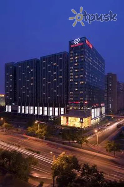 Фото отеля Doubletree By Hilton Beijing 5* Пекин Китай экстерьер и бассейны