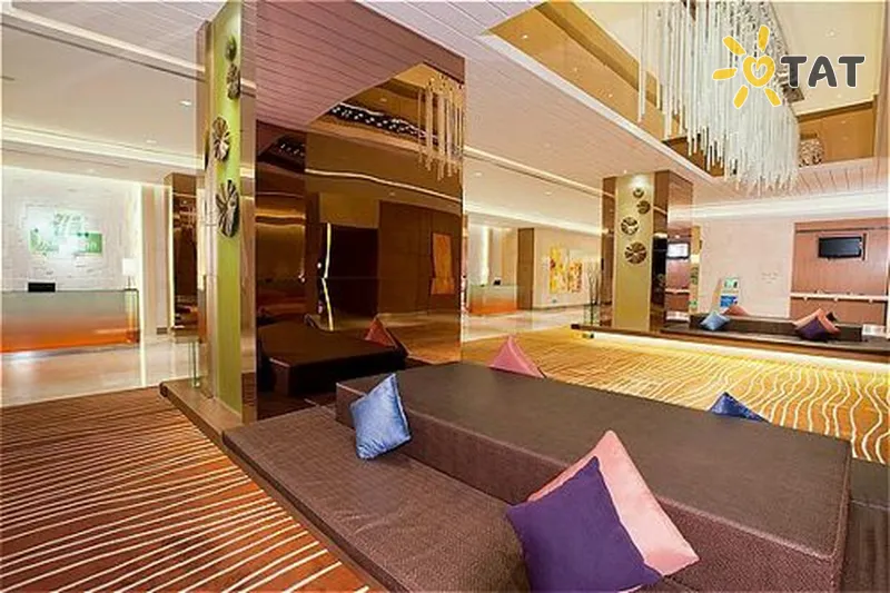 Фото отеля Holiday Inn Shanghai Pudong 4* Шанхай Китай лобі та інтер'єр
