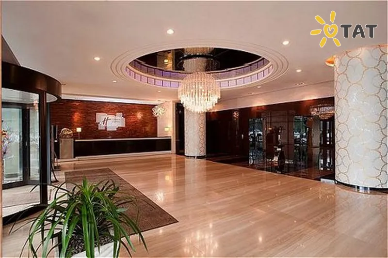 Фото отеля Holiday Inn Express Beijing Guangshun 4* Пекін Китай лобі та інтер'єр