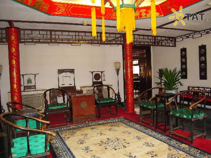 Фото отеля Lusongyuan 3* Пекін Китай лобі та інтер'єр