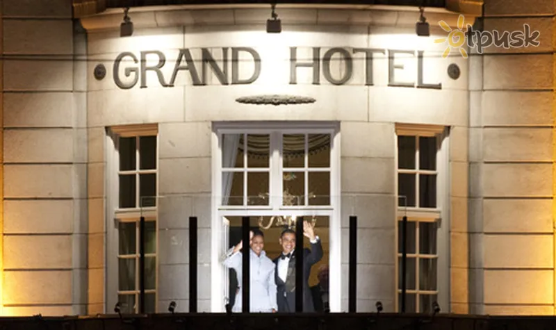 Фото отеля Grand 5* Oslas Norvegija išorė ir baseinai