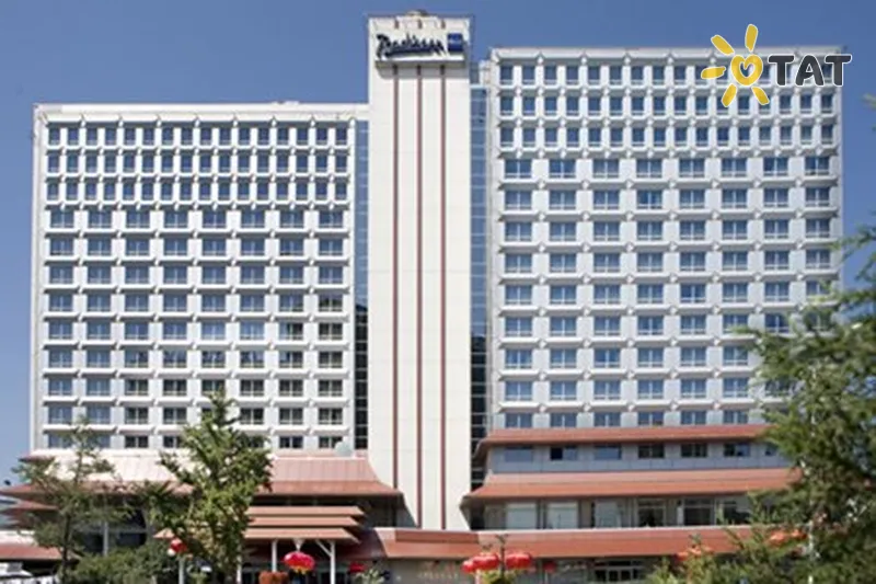 Фото отеля Radisson Sas 4* Пекін Китай екстер'єр та басейни