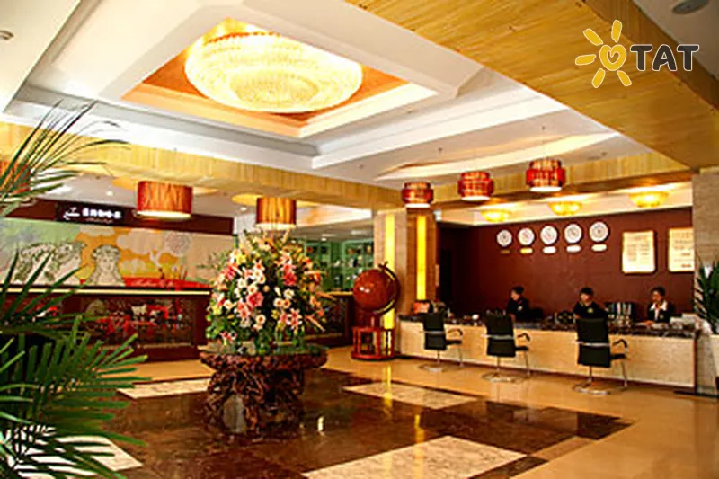 Фото отеля Taimushan Int Business 3* Пекін Китай лобі та інтер'єр