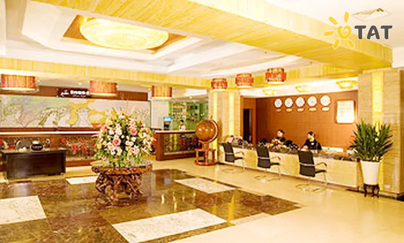 Фото отеля Taimushan Int Business 3* Пекін Китай лобі та інтер'єр