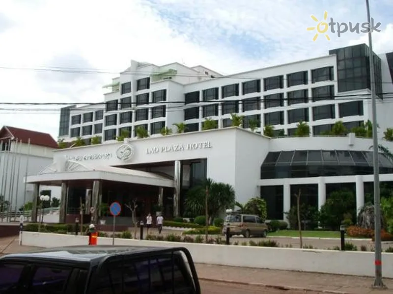 Фото отеля Lao Plaza Hotel 4* Vientianas Laosas išorė ir baseinai