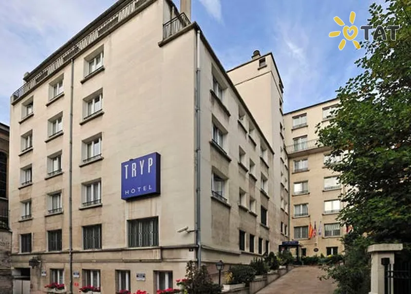 Фото отеля Tryp de Saxe 3* Париж Франція екстер'єр та басейни