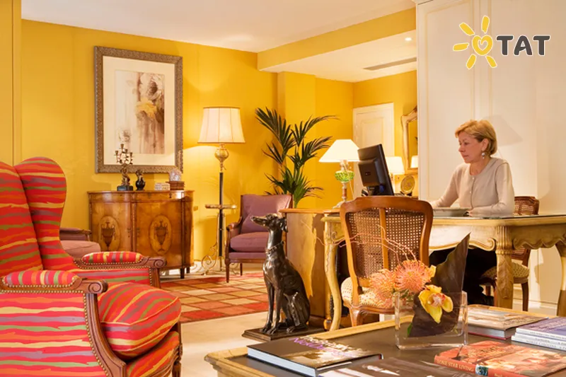 Фото отеля Le Relais Madeleine 3* Париж Франція лобі та інтер'єр