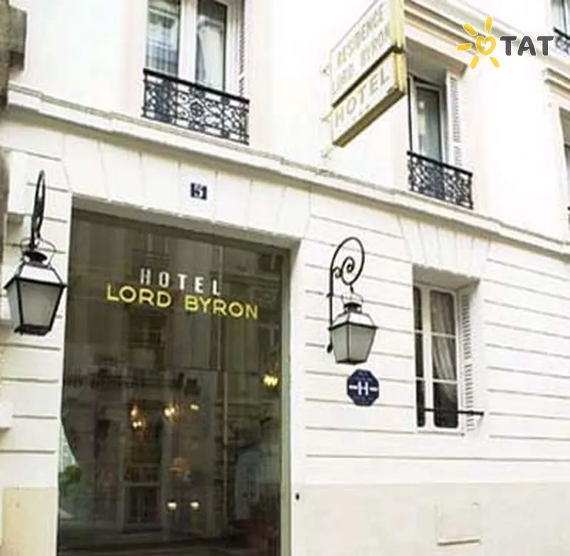 Фото отеля Residence Lord Byron 3* Париж Франція екстер'єр та басейни