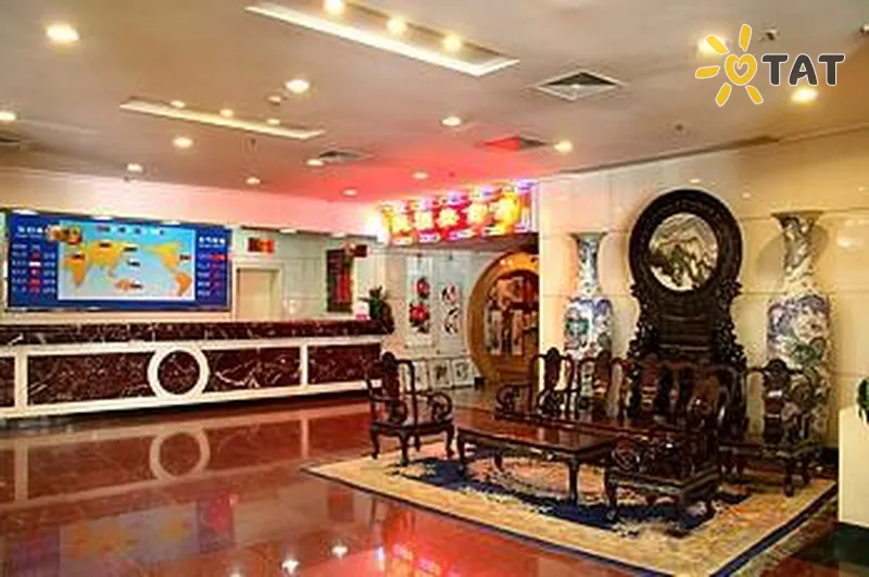 Фото отеля Tian Tang Yang Guang Hotel Beijing 3* Пекін Китай лобі та інтер'єр