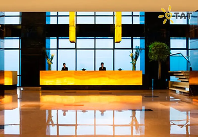Фото отеля Renaissance Shanghai Zhongshan Park Hotel 5* Шанхай Китай лобі та інтер'єр