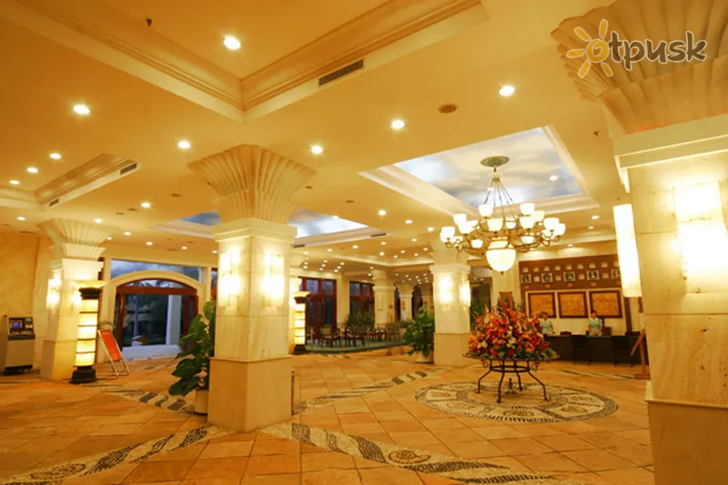 Фото отеля Huayuan Hot Spring Seaview Resort 4* о. Хайнань Китай лобби и интерьер