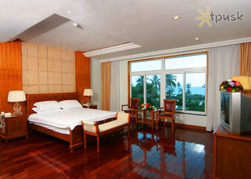 Фото отеля Huayuan Hot Spring Seaview Resort 4* apie. Hainanas Kinija kambariai