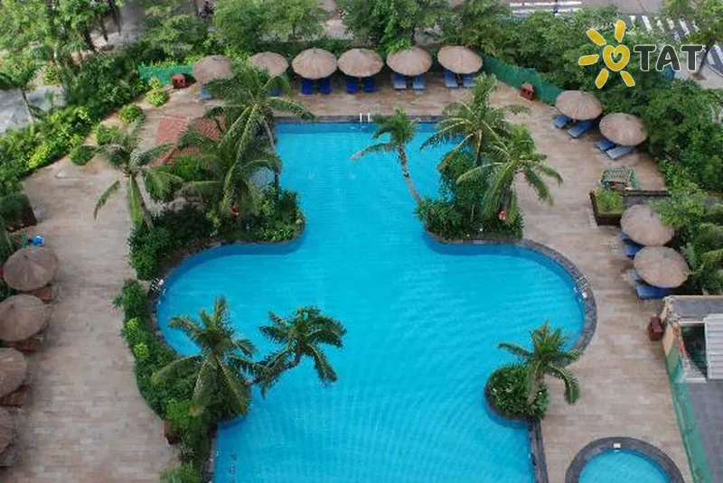 Фото отеля Sanya Bay Seaview International 5* о. Хайнань Китай екстер'єр та басейни