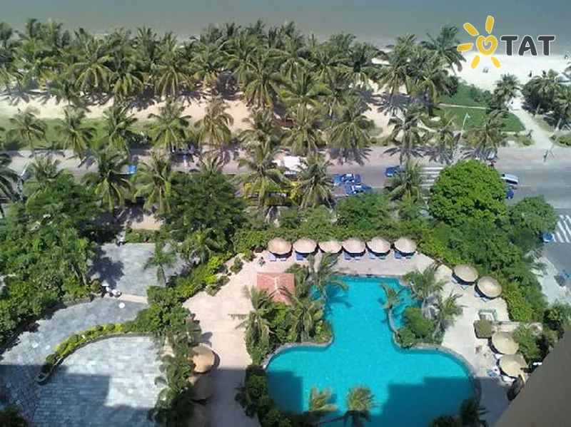 Фото отеля Sanya Bay Seaview International 5* о. Хайнань Китай екстер'єр та басейни