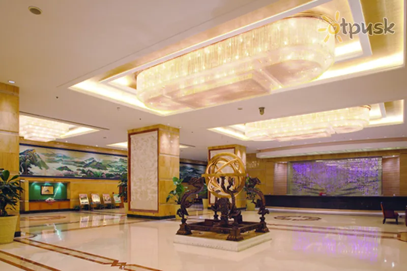 Фото отеля Purple Mountain Hotel 5* Шанхай Китай лобби и интерьер