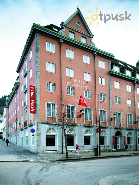 Фото отеля Thon Hotel Rosenkrantz 3* Bergena Norvēģija ārpuse un baseini