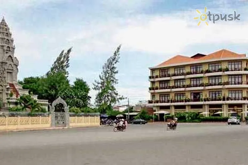 Фото отеля Amanjaya Hotel 3* Pnompenis Kambodža išorė ir baseinai
