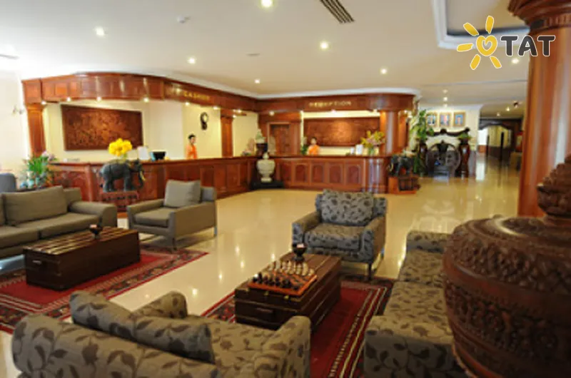 Фото отеля Kingdom Angkor Hotel 4* Сієм Рієп Камбоджа лобі та інтер'єр