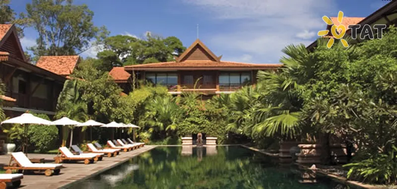 Фото отеля La Residence d'Angkor 4* Сієм Рієп Камбоджа екстер'єр та басейни