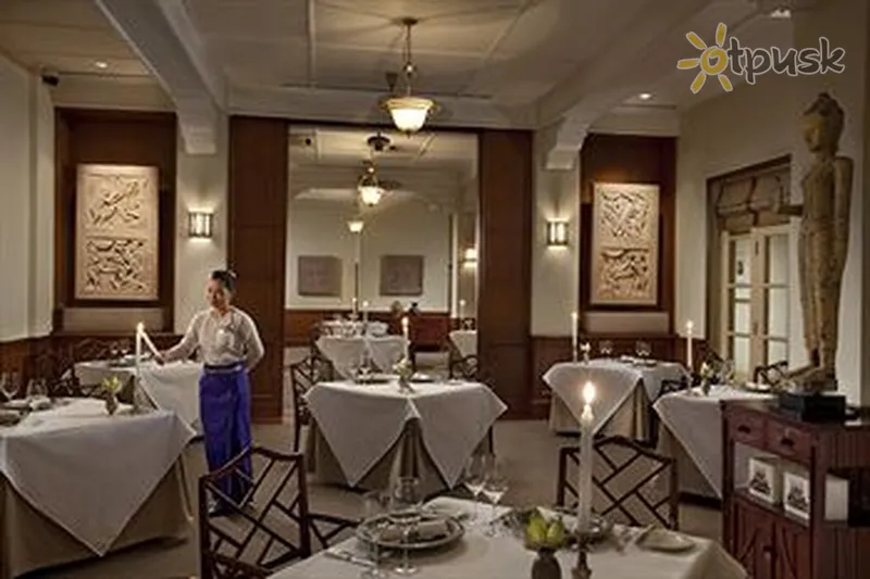Фото отеля Raffles Grand Hotel D'Angkor 5* Siem Reapa Kambodža bāri un restorāni