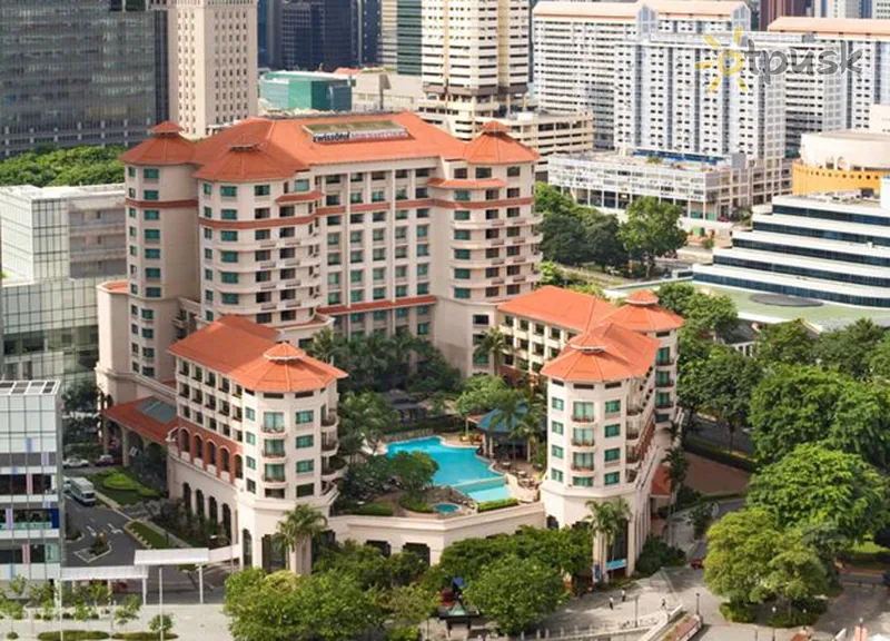 Фото отеля Swissotel Merchant Court 4* Singapūras Singapūras išorė ir baseinai