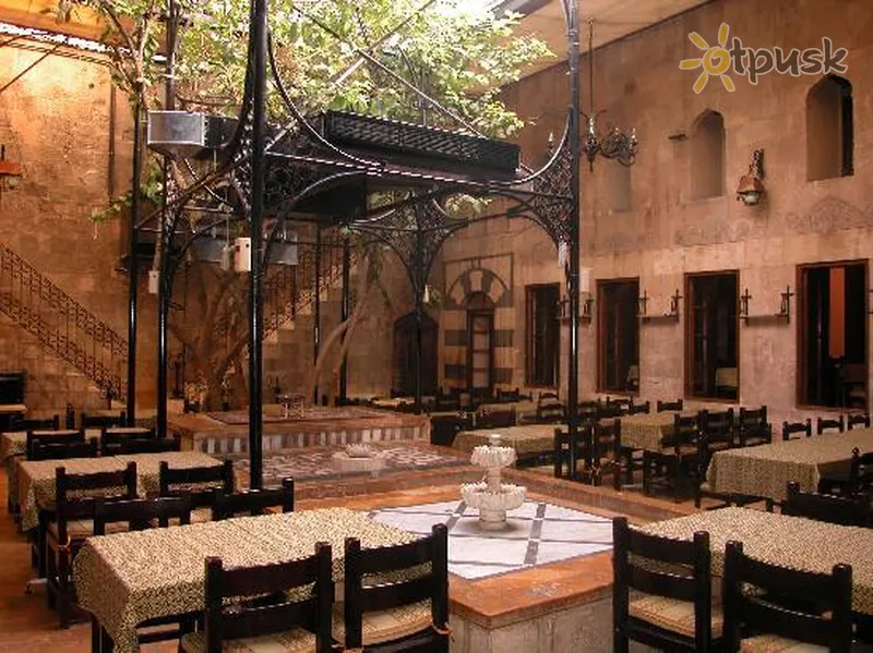 Фото отеля Beit Wakil 4* Алеппо Сирія бари та ресторани
