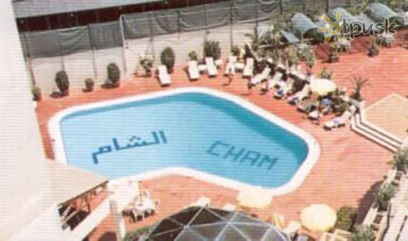 Фото отеля Cham Palace 5* Damaskas Sirija išorė ir baseinai