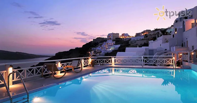 Фото отеля La Perla Villas 4* о. Санторіні Греція екстер'єр та басейни