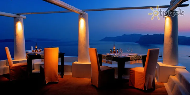 Фото отеля Katikies 5* о. Санторіні Греція бари та ресторани