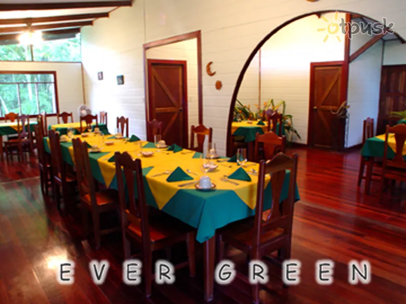 Фото отеля Evergreen lodge 3* Лимон Коста Рика бары и рестораны