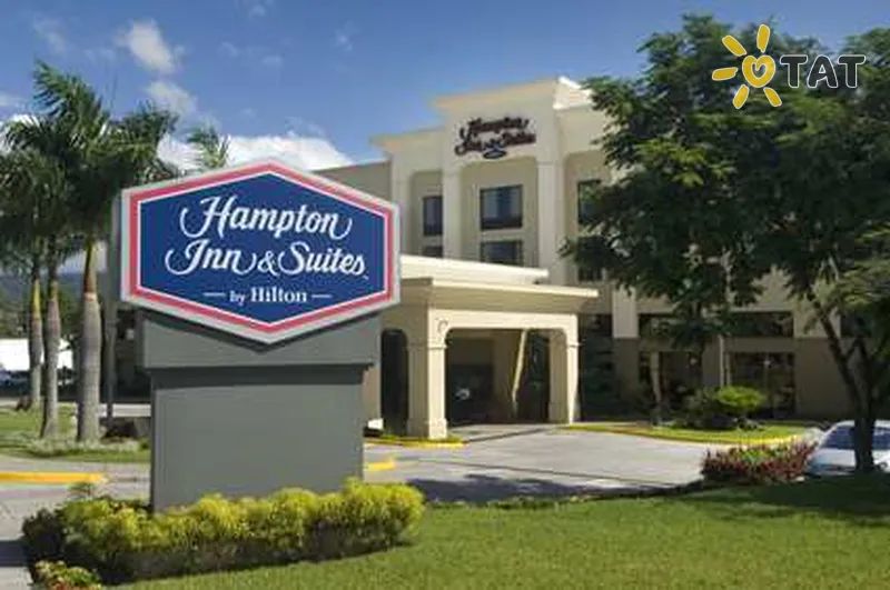 Фото отеля Hampton Inn & Suites by Hilton San Jose-Airport 3* Сан Хосе Коста Рика экстерьер и бассейны