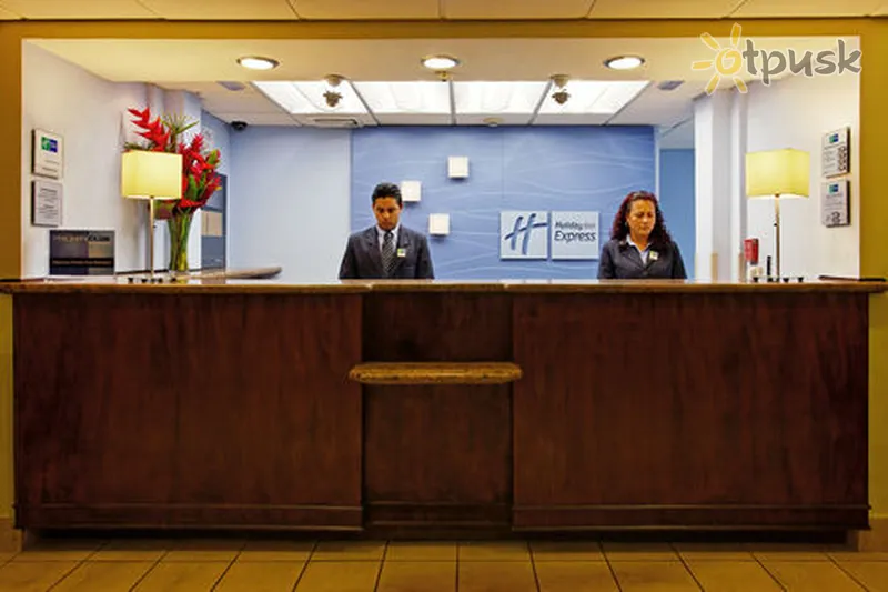 Фото отеля Holiday Inn Express San Jose Airport 3* Сан Хосе Коста Рика лобби и интерьер