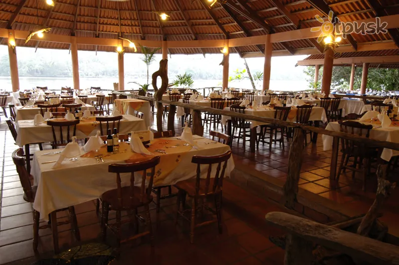Фото отеля Laguna Lodge 3* Tortuguero Kostarika bāri un restorāni