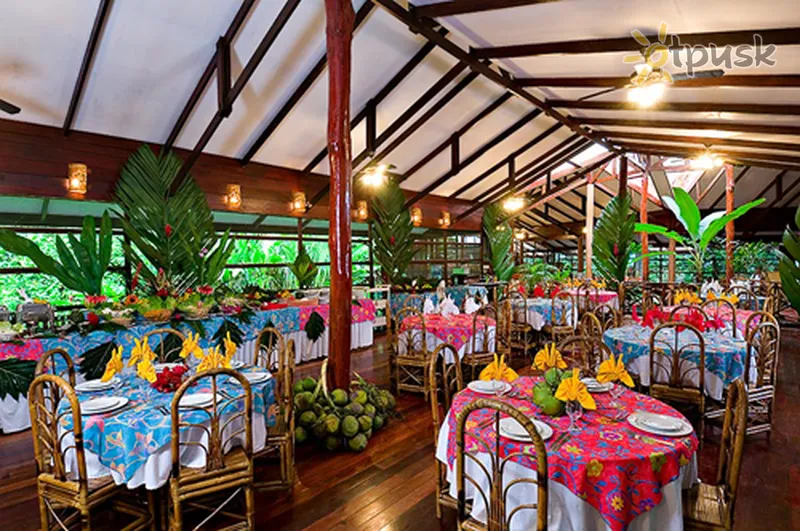 Фото отеля Pachira Lodge 3* Tortuguero Kosta Rika barai ir restoranai