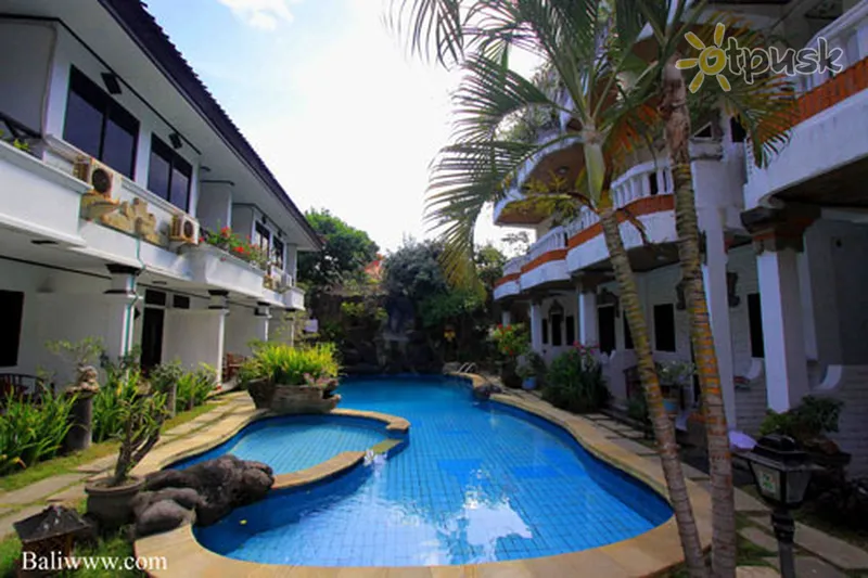 Фото отеля Maharani 2* Kuta (Bali) Indonēzija ārpuse un baseini