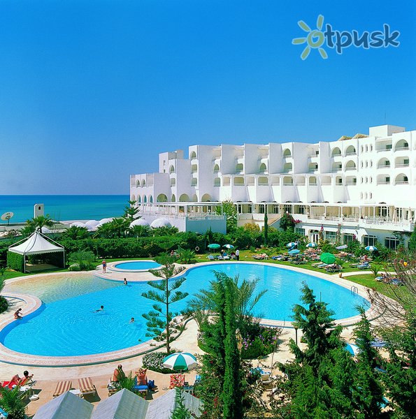 Фото отеля Sentido Aziza Beach Golf & Spa 4* Хаммамет Тунис экстерьер и бассейны