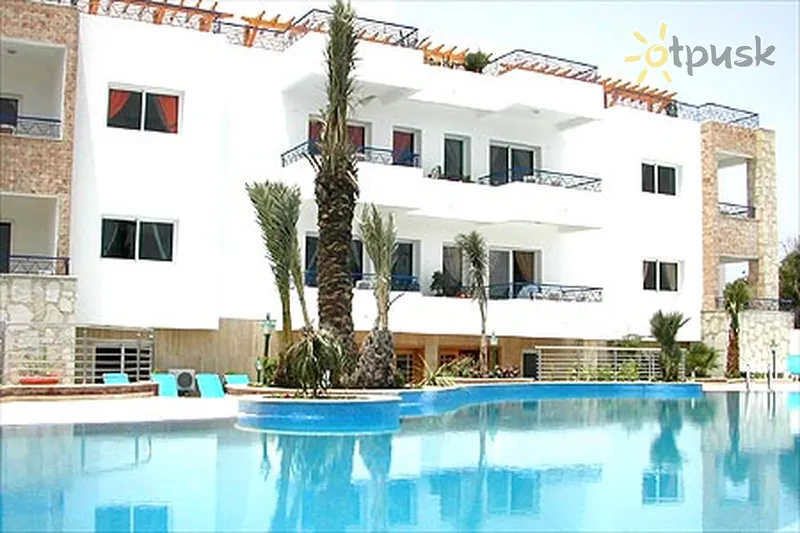 Фото отеля Golden Beach Apart Hotel 4* Agadiras Marokas išorė ir baseinai
