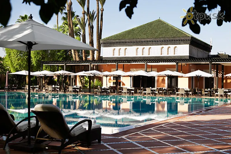 Фото отеля La Mamounia Hotel 5* Марракеш Марокко экстерьер и бассейны