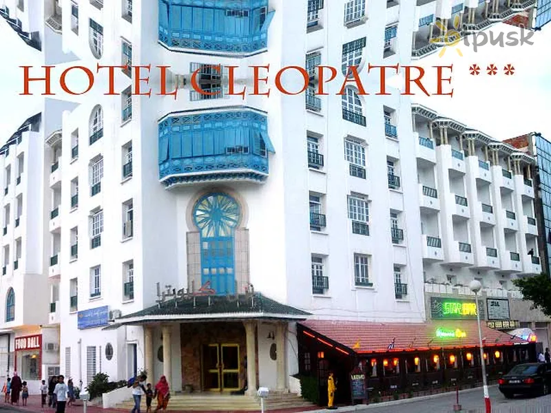 Фото отеля Cleopatre Hotel 3* Sousse Tunisas išorė ir baseinai