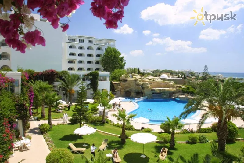 Фото отеля Novostar Royal Azur Thalasso & Golf 5* Hamametas Tunisas išorė ir baseinai