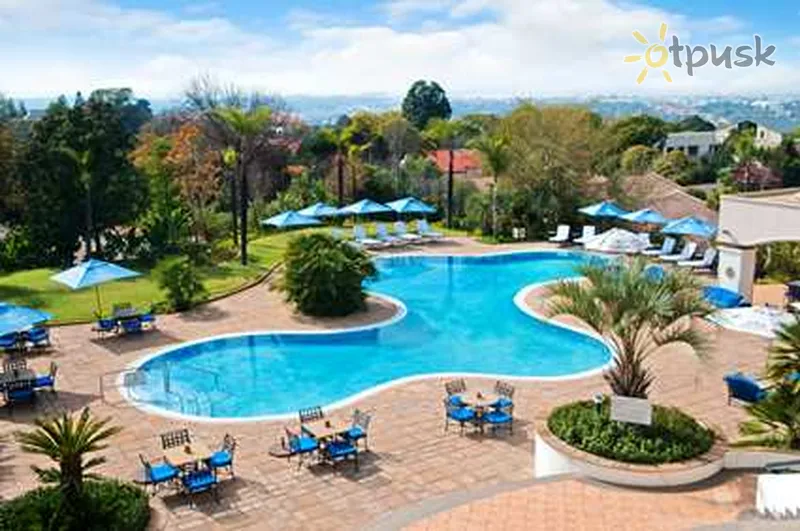Фото отеля Hilton Sandton 5* Johannesburga Dienvidāfrika ārpuse un baseini