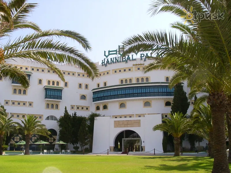Фото отеля El Hana Hannibal Palace 4* Порт Эль Кантауи Тунис экстерьер и бассейны