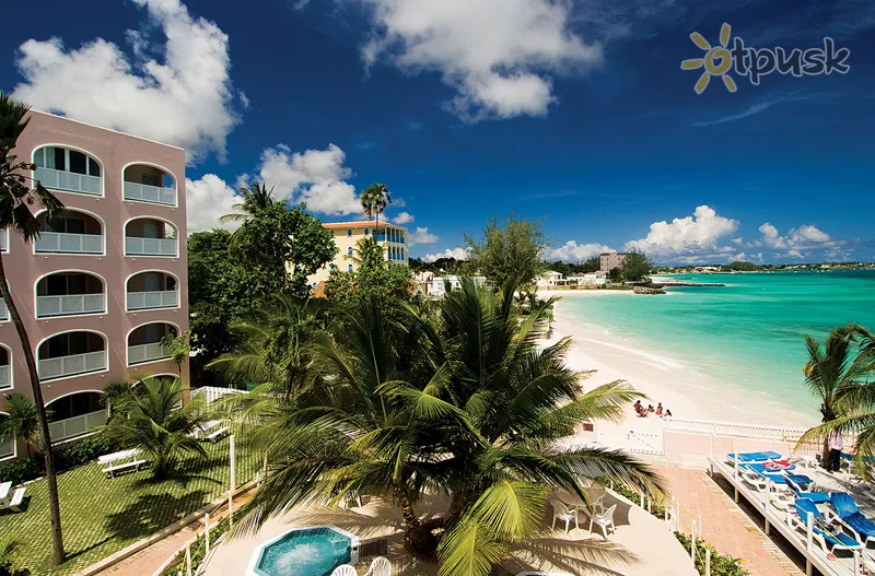 Фото отеля Butterfly Beach Hotel 3* Bridžtauna Barbadosa ārpuse un baseini