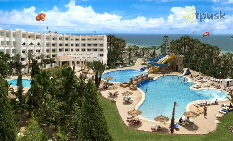 Фото отеля Marhaba Royal Salem 4* Sousse Tunisas vandens parkas, kalneliai