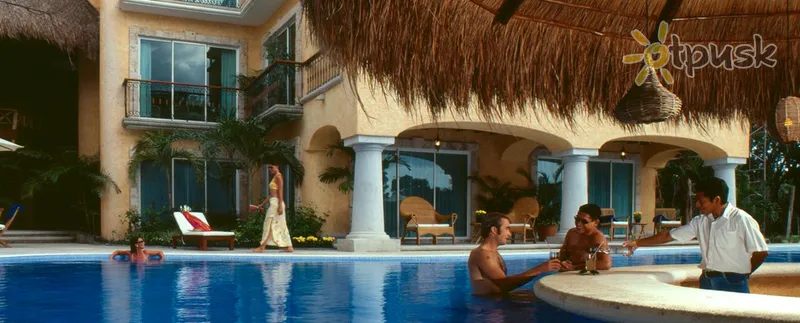 Фото отеля Eurostars Hacienda Vista Real Hotel 5* Плая дель Кармен Мексика экстерьер и бассейны