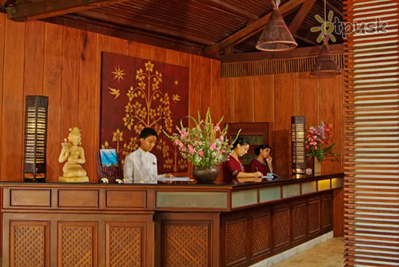 Фото отеля Amata Resort & Spa 4* Нгапали Мьянма лобби и интерьер